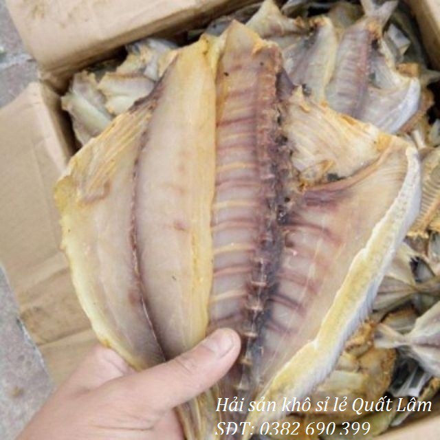 1kg CÁ CHIM BIỂN KHÔ NGON