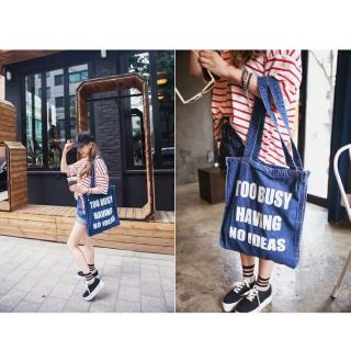[NGHIE1212 giảm 20%]Túi tote vải denim