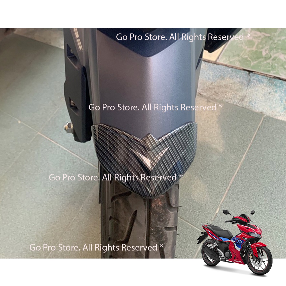 Ốp Mỏ & Đuôi Dè WINNER X V3 2022 Nhựa Xi