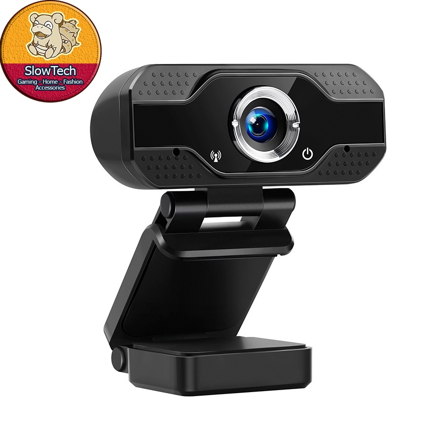 Webcam Dạy Và Học Trực Tuyến Độ Nét Full HD 1080P SLOWTECH B4, Có Chân Đế Để Bàn | BigBuy360 - bigbuy360.vn