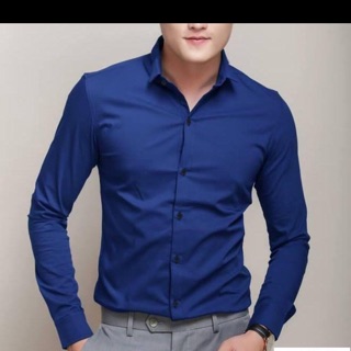 Áo sơ mi nam dài tay cổ bẻ