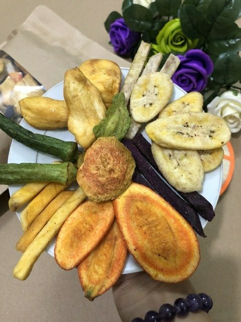 250gr trái cây sấy nguyên không vụn