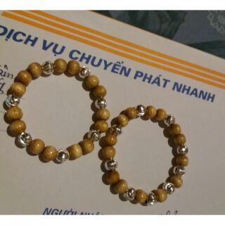 Combo 2 vòng dâu tằm tặng dây hạt