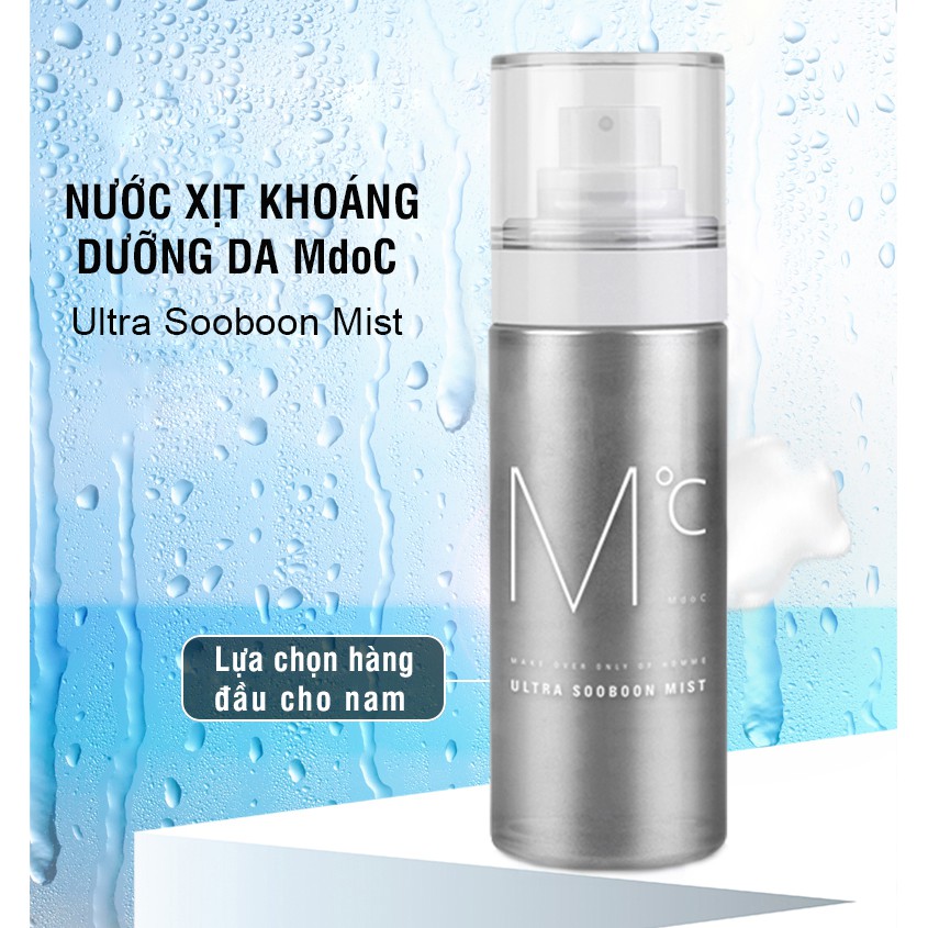 Xịt Khoáng MdoC Ultra Sooboon Mist 80ml- Mỹ Phẩm Nam Hàn Quốc