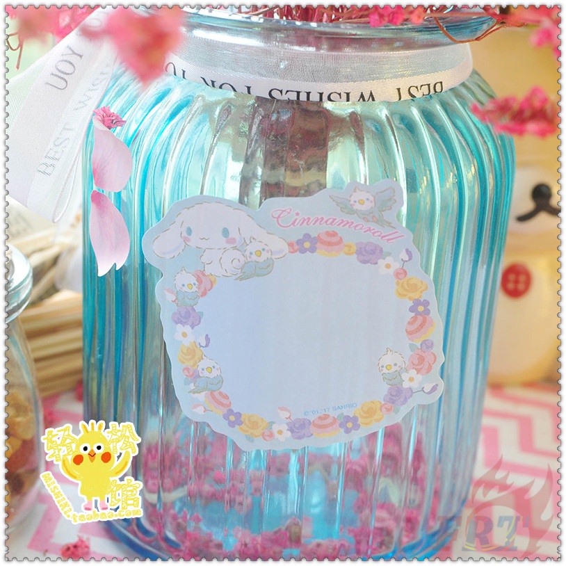 30 Tờ / Bộ ✿ Ghi Chú Dính Sanrio Q-1 ✿Giấy Dán Ghi Chú Họa Tiết Hoạt Hình Little Twin Stars / Gudetama / Cinnamonroll / My Melody / PomPomPurin N Times