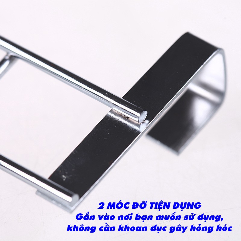 Móc Treo Quần Áo Sau Cửa, Gắn Tường Chất Liệu Inox Không Gỉ