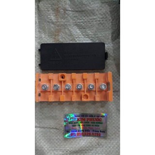 domino đấu dây điện 6 cực