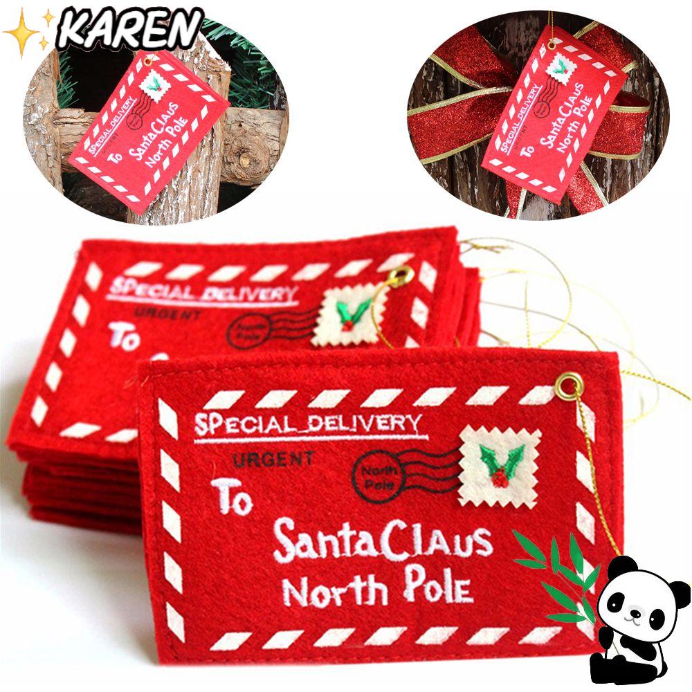 1 / 3 / 6 / 10 Túi Kẹo Trang Trí Cây Thông Giáng Sinh Năm Mới