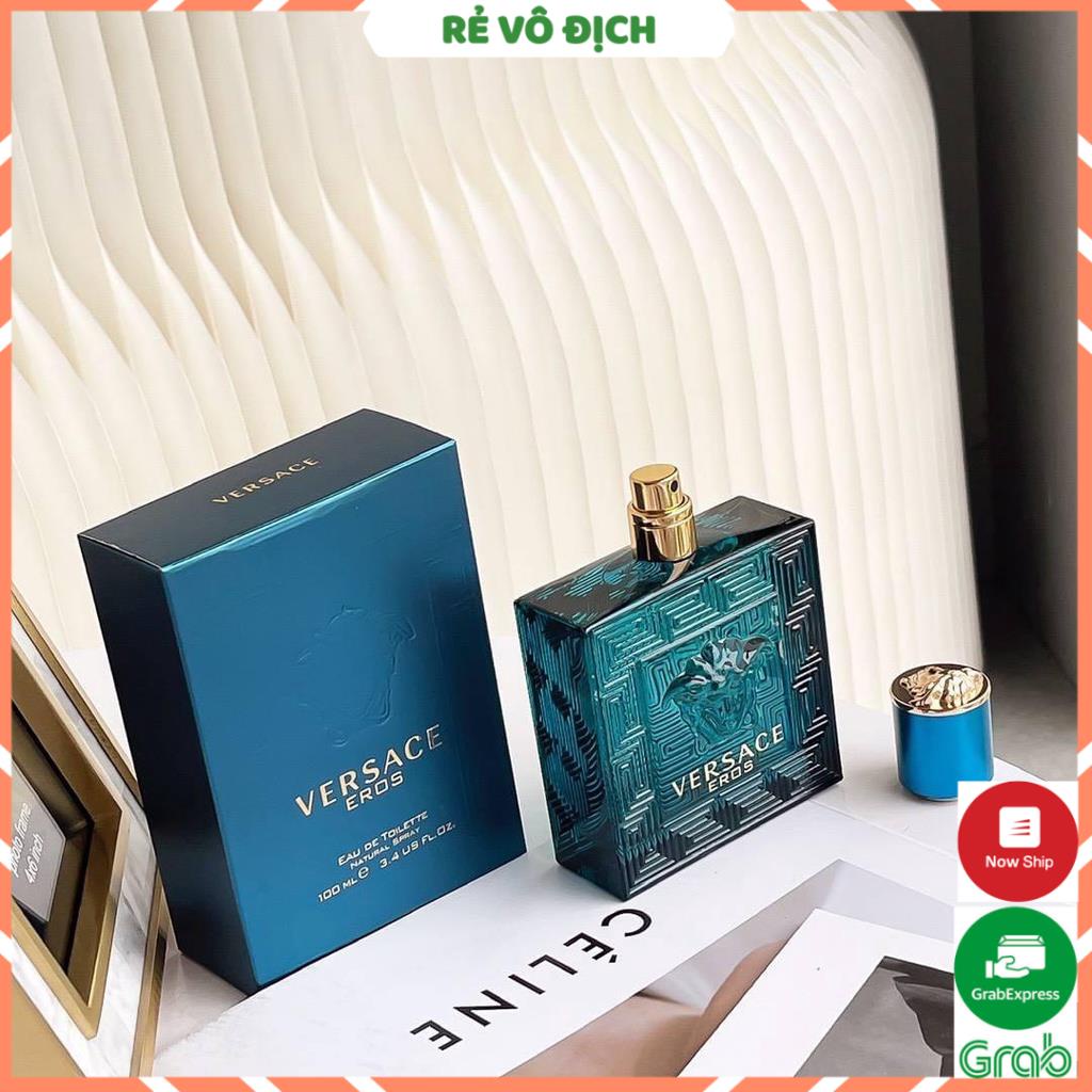 [HÀNG HOT] Nước hoa nam Versacee E-ros xanh 100ml