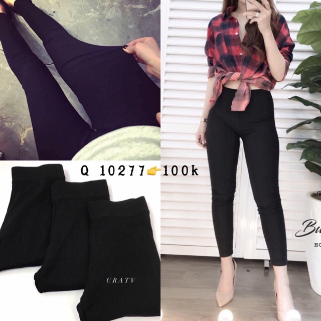 Quần nâng mông mặc tôn dáng không lo bung chỉ, không bai xù.