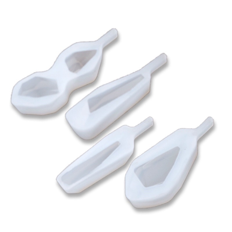 Set 4 khuôn resin làm đá trang sức
