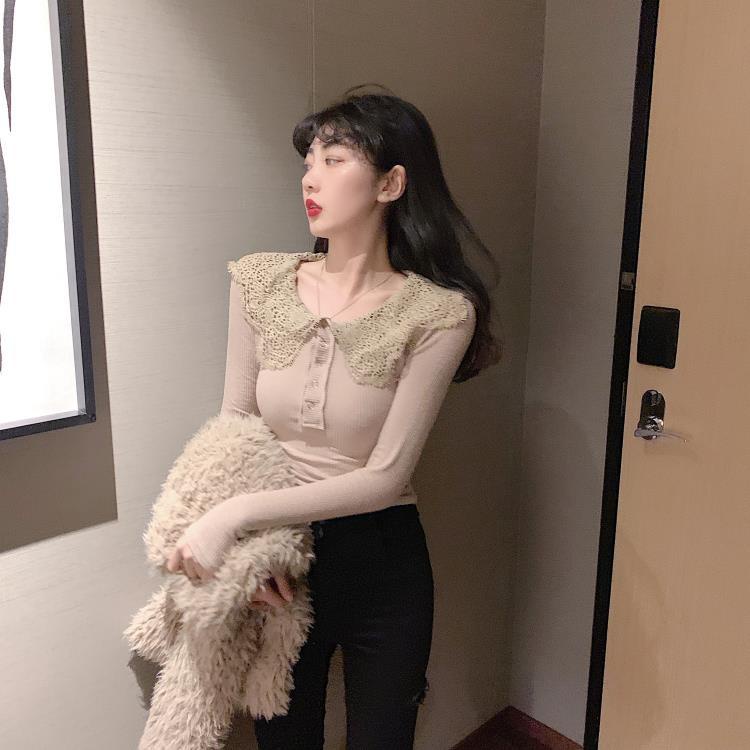 Áo Thun Tay Dài Ôm Dáng Thời Trang Xuân Thu Mới 2022