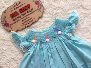 Đầm smock cao cấp