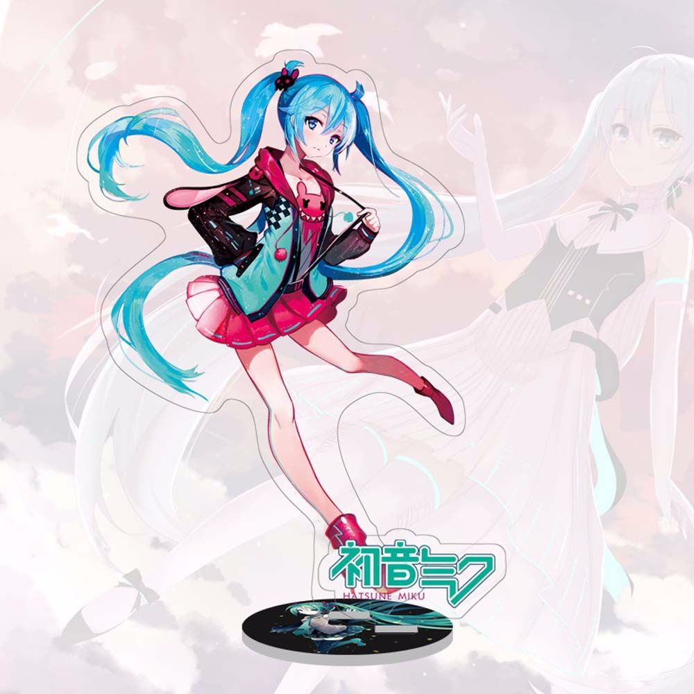 Mô Hình Nhân Vật Hatsune Miku Bằng Acrylic Dễ Thương