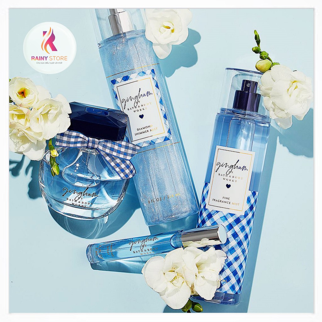 Xịt thơm toàn thân Bath & Body Works Gingham 236ml | BigBuy360 - bigbuy360.vn