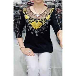 Áo cho mẹ size 50-75kg. vải thun cotton bao đẹp