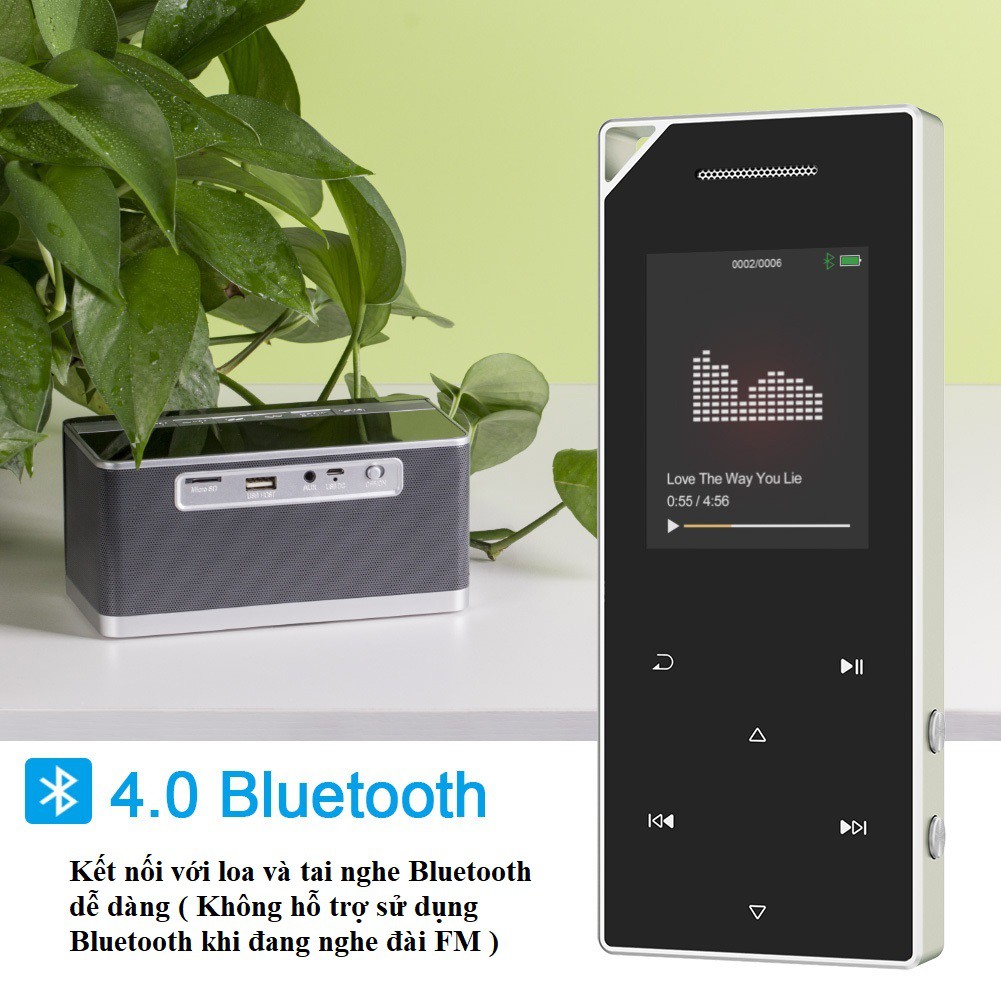 [Mã ELHACE giảm 4% đơn 300K] Máy nghe nhạc Hifi 2019 Ruizu D05 - Máy nghe nhạc Lossless bộ nhớ trong 8G