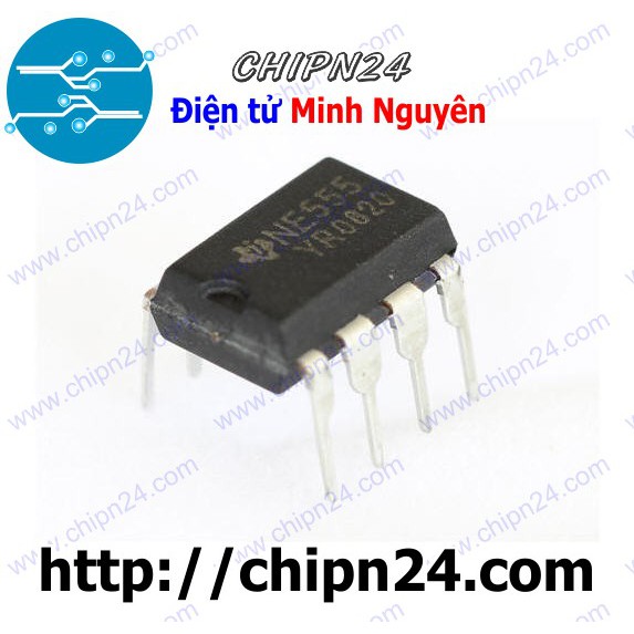 [4 CON] IC NE555 DIP-8 (NE555N NE555P 555)