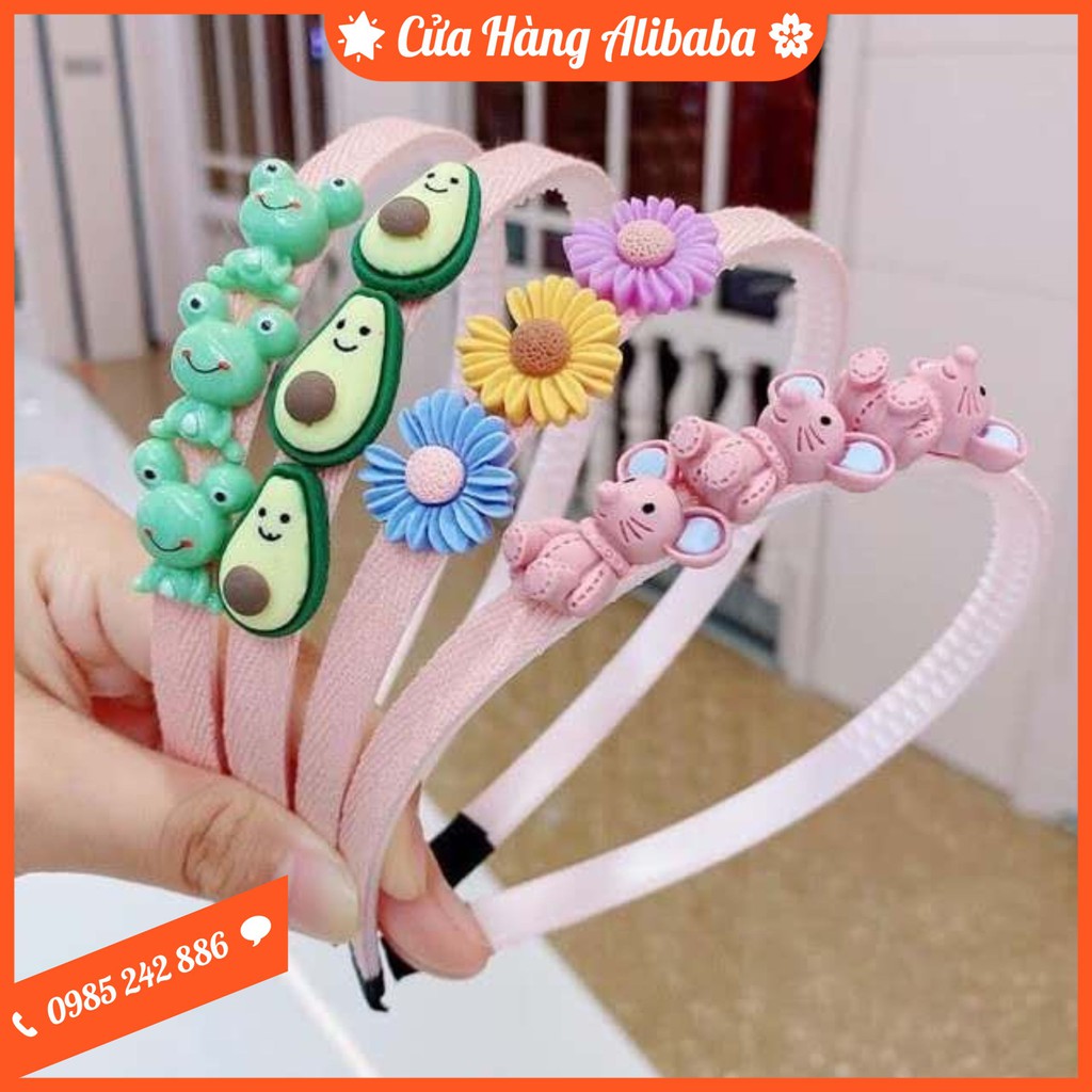 Bờm Tóc Hoa Quả Cute Siêu Xinh Cho Bé