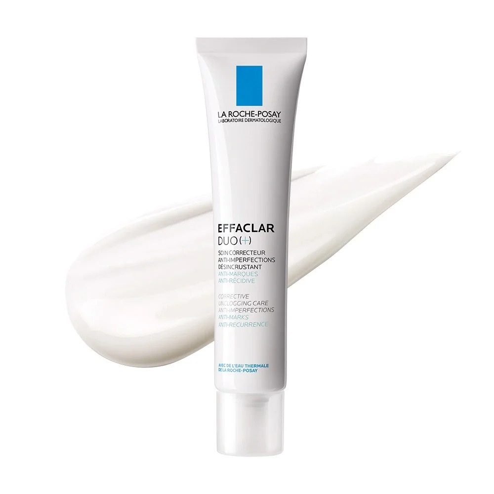 COMBO SỮA RỬA MẶT SVR  + KEM DƯỠNG LA ROCHE-POSAY EFFACLAR DUO+  sạch mụn, sáng da