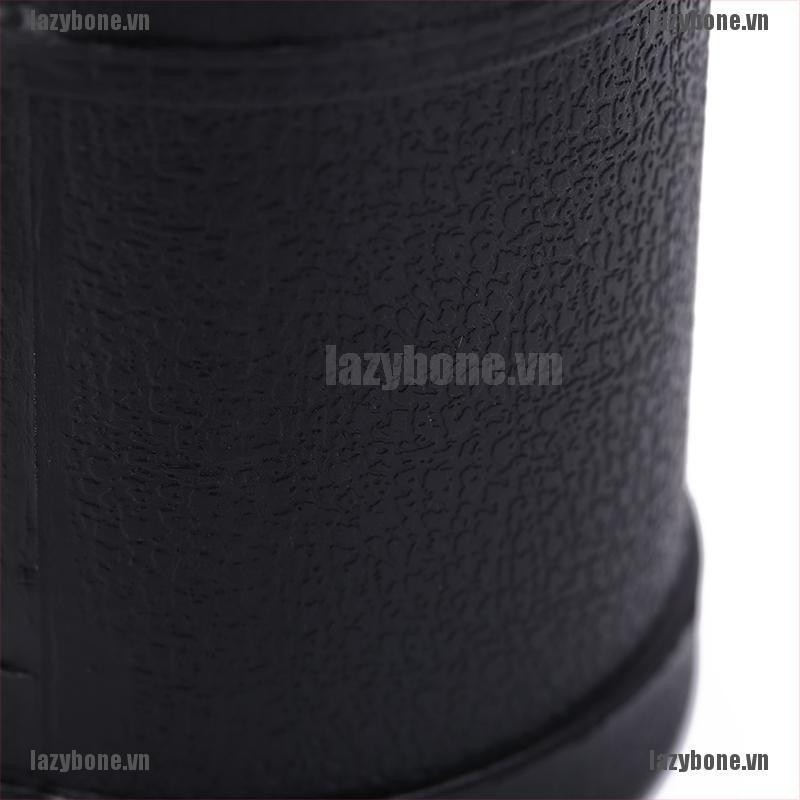 Hộp đổ xúc xắc bằng nhựa đen 7.5cm x 10cm