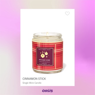 [ORD BILL BBW] Nến thơm BBW single wick