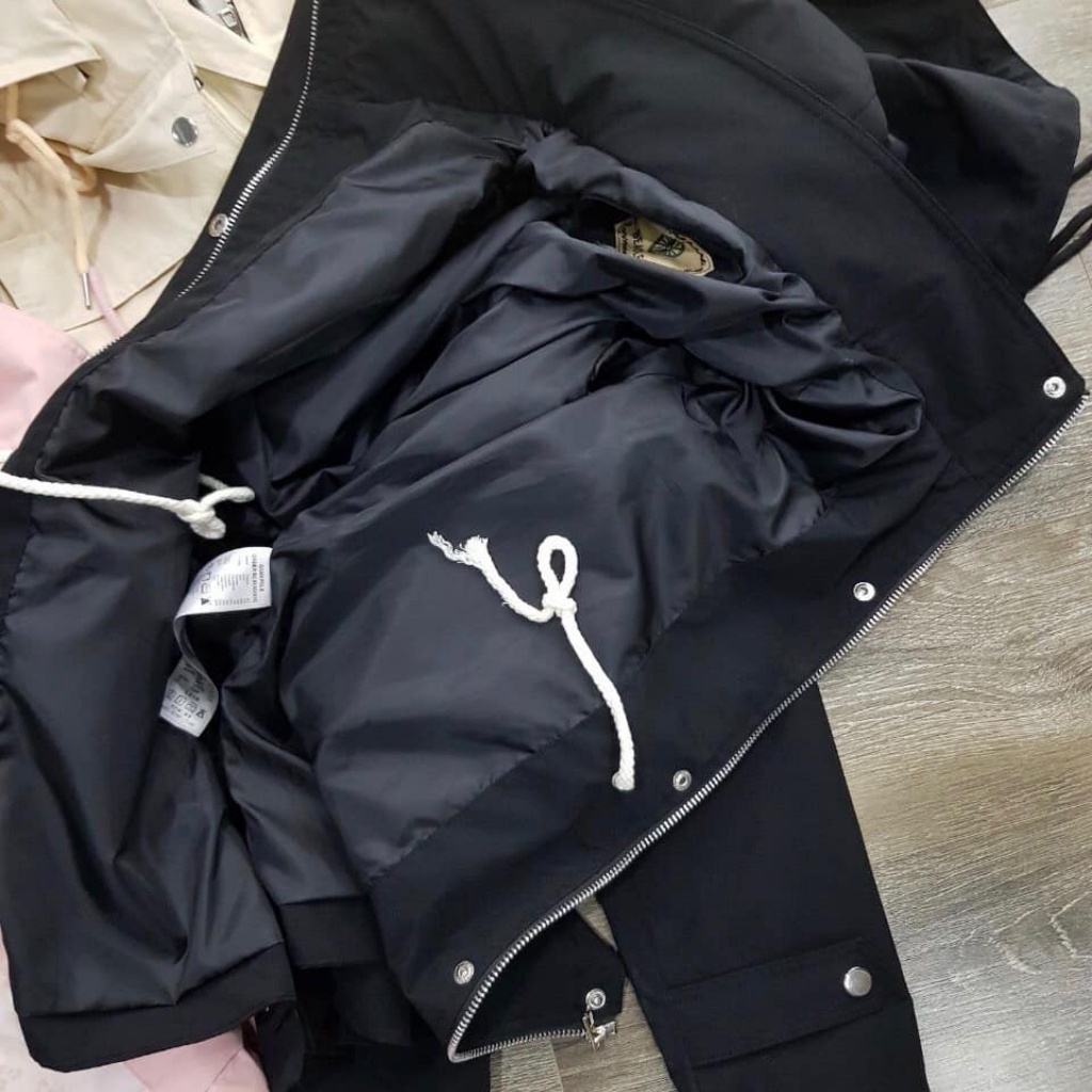 Áo khoác nữ có mũ kaki mùa đông đẹp Moonki KN01 | BigBuy360 - bigbuy360.vn