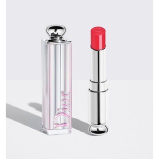 Son DIOR ADDICT STELLAR SHINE LIPSTICKS 673 DIORCHARM màu hồng san hô unbox giúp môi tỏa sáng với màu sắc rực rỡ