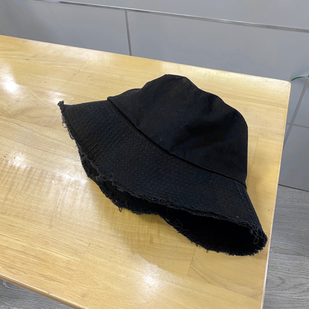 Mũ Bucket Hat Xô Tua Rua Thời Trang Chất Kaki - Mã Số: MBK04089