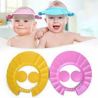 Mũ tắm chắn nước cho bé yêu, tránh nước vào tai, mũi khi tắm