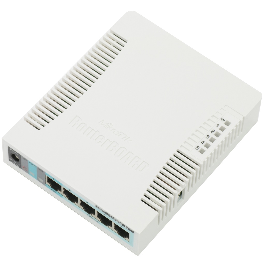 Thiết bị cân bằng tải RouterBOARD wifi Mikrotik RB951G-2HnD - Hàng chính hãng