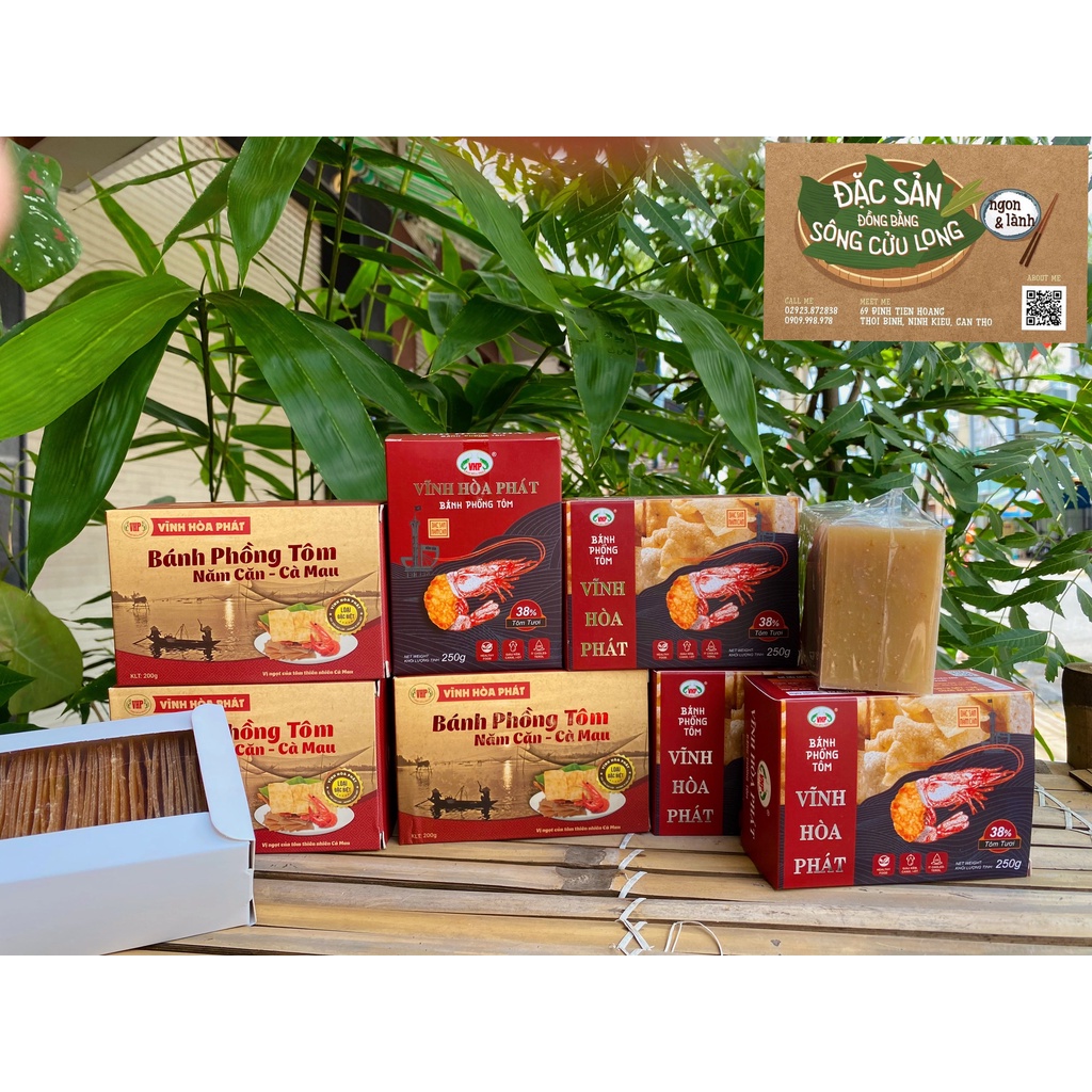 Bánh phồng tôm Vĩnh Hoà Phát - Đặc Sản CÀ MAU