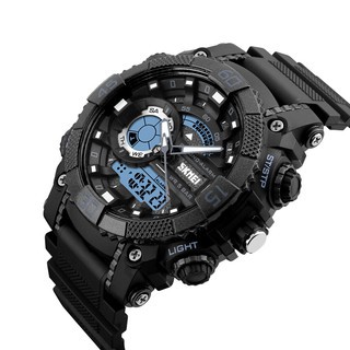 Đồng hồ thể thao nam dây khớp nhựa vòng cung SKMEI 1228 chống nước bền bì-Gozid.watches