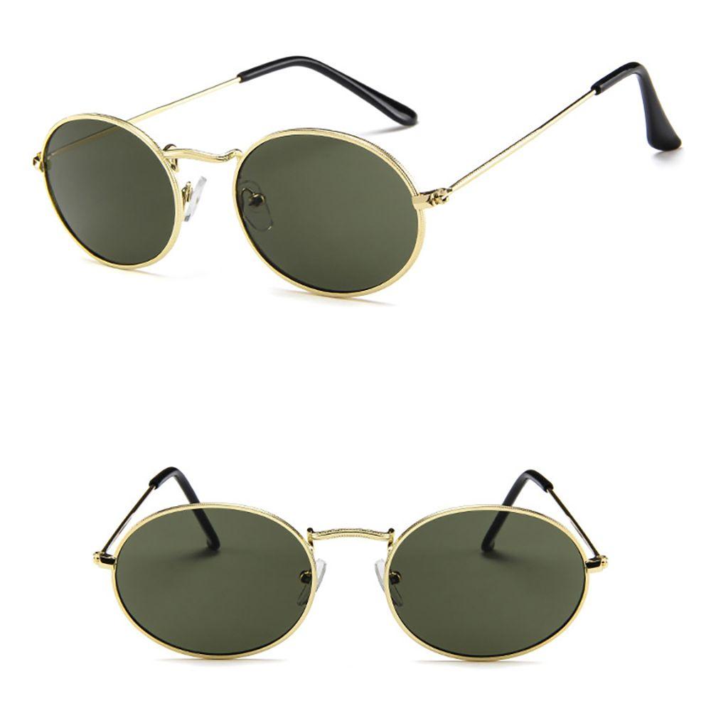 Kính Mát Gọng Tròn Chống Bức Xạ Phong Cách Hàn Quốc Dành Cho Nam Nữ