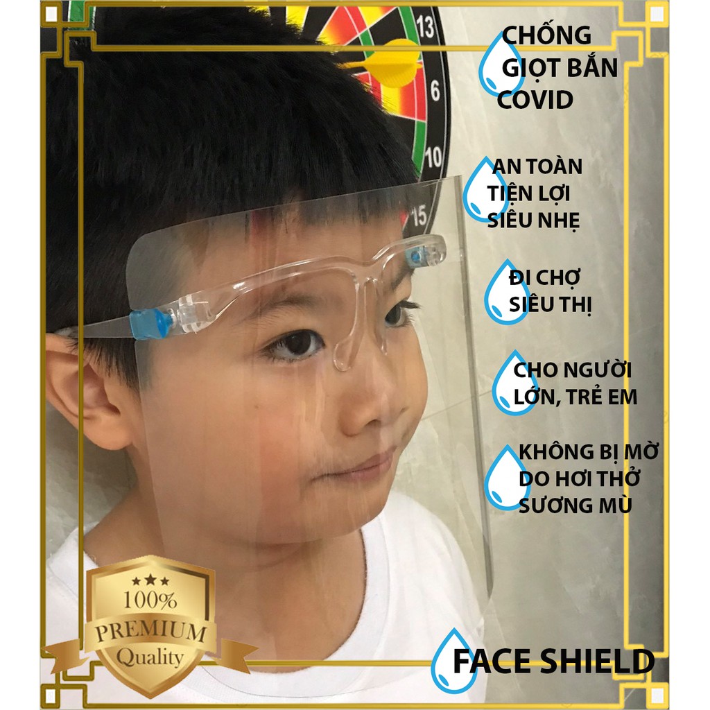 [Loại Tốt] Set 3 Kính chống giọt bắn, kính chống dịch, tấm che y tế loại tốt, siêu tiện lợi | BigBuy360 - bigbuy360.vn