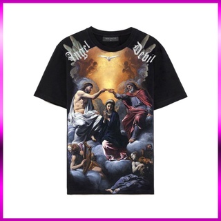 . áo thun unisex ngắn tay mikenco angel devil "