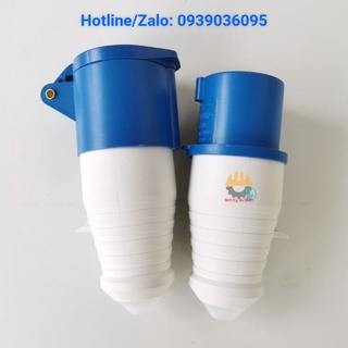 Combo ổ cắm và phích cắm điện công nghiệp 3 chấu 16a 32a