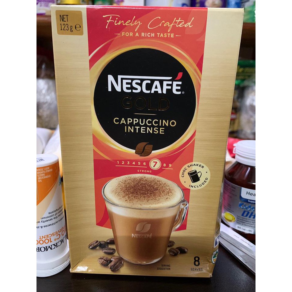 Cafe sữa bọt kem NESCAFE GOLD 8 gói - Úc | BigBuy360 - bigbuy360.vn