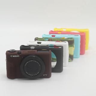 Vỏ bọc silicon toàn diện cho máy ảnh kỹ thuật số Canon Powershot G7X Mark III G7XIII G7X3