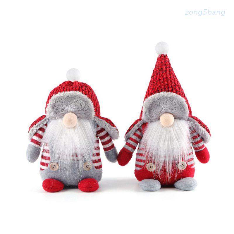 Thú bông hình quỷ lùn mặc đồ ông già noel phong cách Thụy Điển trang trí nhà cho lễ giáng sinh