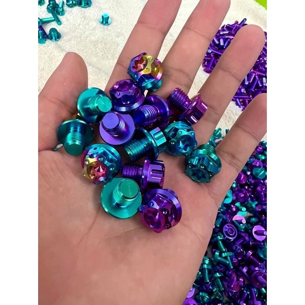 Ốc Chân Gương Titan GR5 Salaya Xịn Đẹp