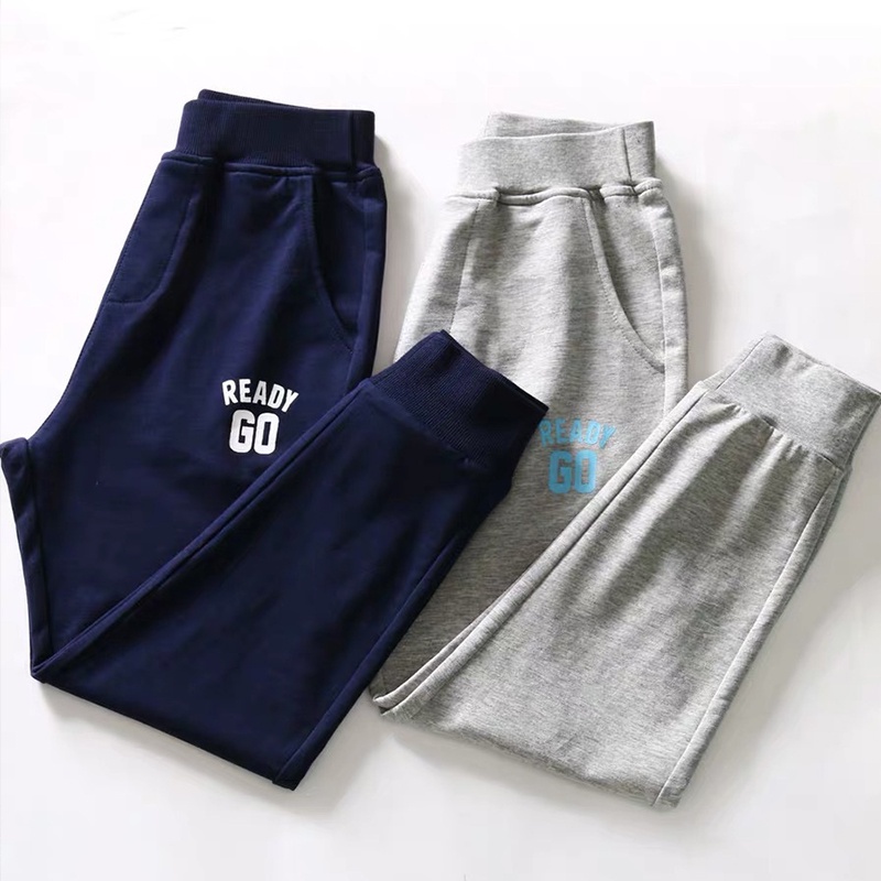 Quần Baggy chất liệu Cotton thoáng khí thời trang mùa hè cho bé trai 2021