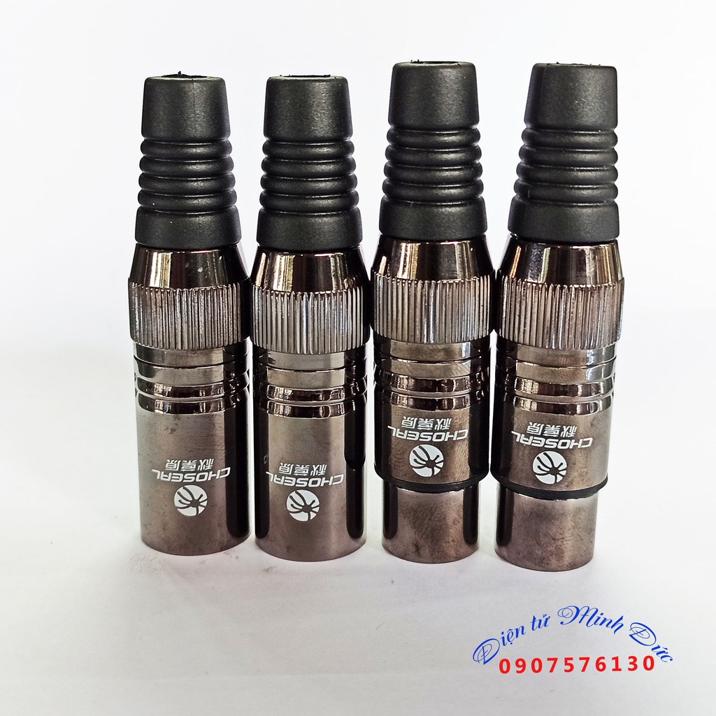 Jack XLR - Đầu Giắc Canon Choseal