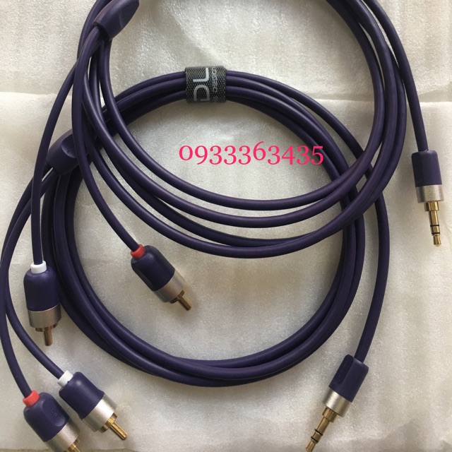 Dây 3.5 ra 2av bãi Furutech dài 2m