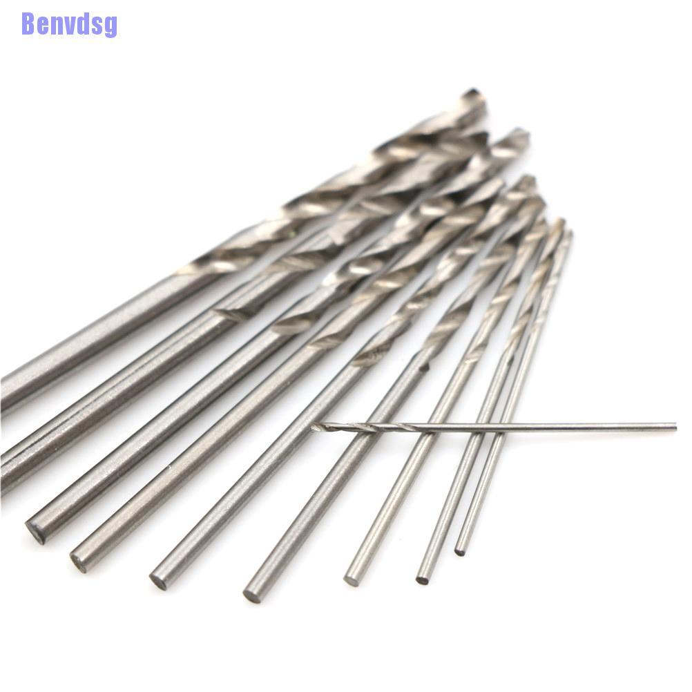 Bộ 10 Mũi Khoan Thép Titan Tốc Độ Cao Chuyên Dụng