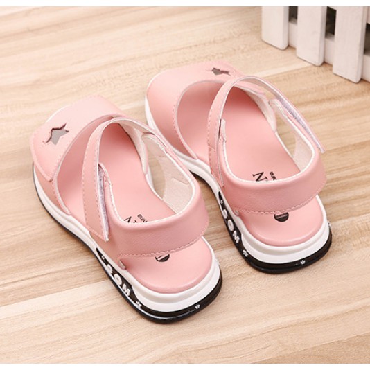 Sandal bé gái dép sandal cho bé gái đi học đi chơi họa tiết sao siêu xinh siêu êm chân
