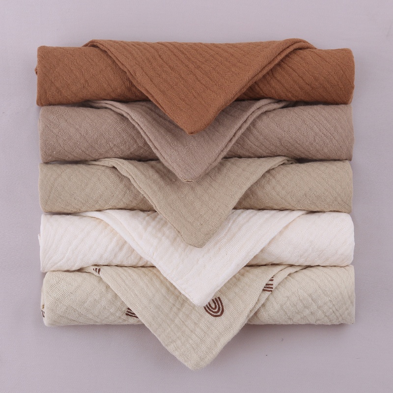 Set 5 Khăn Tắm Cotton Mềm Mại Cho Bé