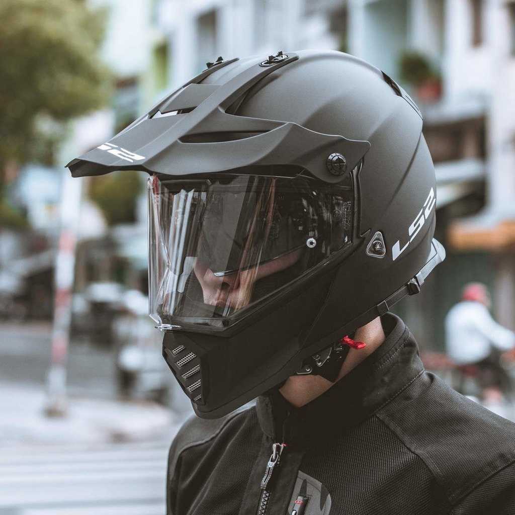 Nón bảo hiểm Dual Sport Fullface LS2 MX436 PINONEER EVO 2 kính - BIKER 176 - Mũ bảo hiểm & Dầu nhớt Vũng Tàu