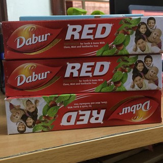 Kem đánh răng dabur đỏ ấn độ 200g - shopandoxuongpho