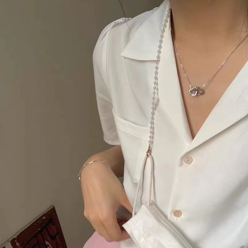 Dây Chuyền Mặt Trái Tim Phong Cách Hàn Quốc Sang Trọng Thời Trang Mùa Hè Cho Nữ